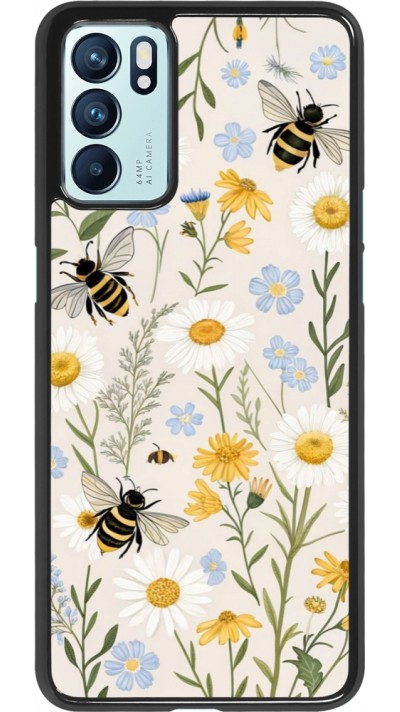 Coque OPPO Reno6 5G - Pattern bees 2026