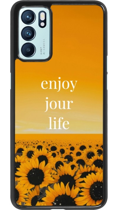Coque OPPO Reno6 5G - Summer 2025 Enjoy your life