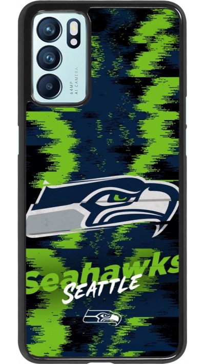 Coque OPPO Reno6 5G - Super Bowl 26 Seattle 2
