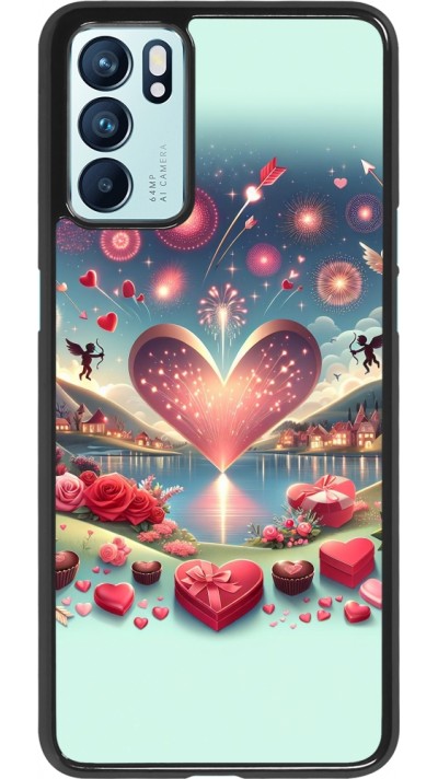 OPPO Reno6 5G Case Hülle - Valentin 2025 Schick