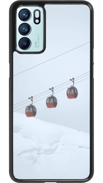 Coque Oppo Reno6 5G - Winter 22 ski lift