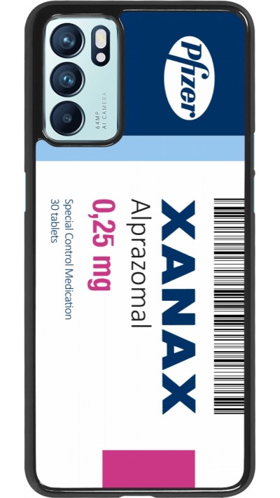 Coque OPPO Reno6 5G - Xanax Alprazolam 2025