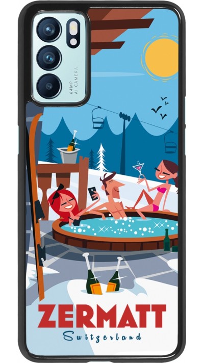 Coque Oppo Reno6 5G - Zermatt Mountain Jacuzzi