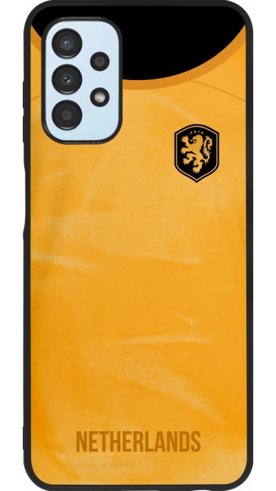 Samsung Galaxy A13 Case Hülle - Silikon schwarz Holland 2022 personalisierbares Fußballtrikot