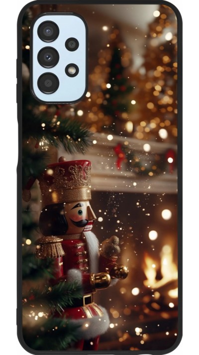 Coque Samsung Galaxy A13 5G - Silicone rigide noir Christmas 25 Xmas Nutcracker