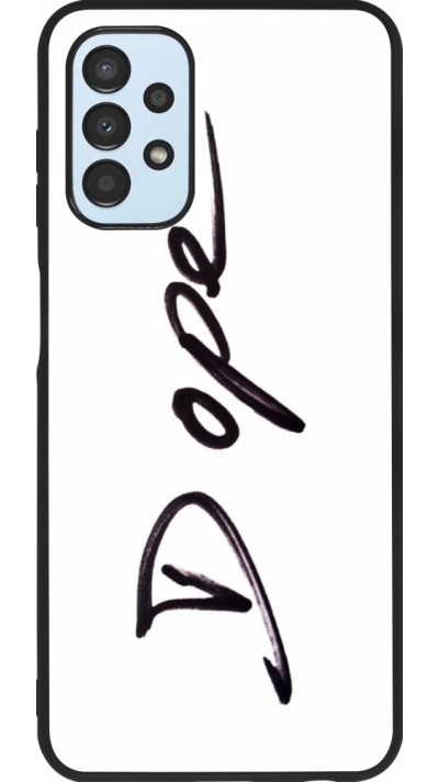 Samsung Galaxy A13 5G Case Hülle - Silikon schwarz Dope
