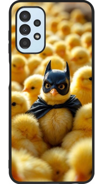 Coque Samsung Galaxy A13 5G - Silicone rigide noir Easter 2026 Chicken Batman