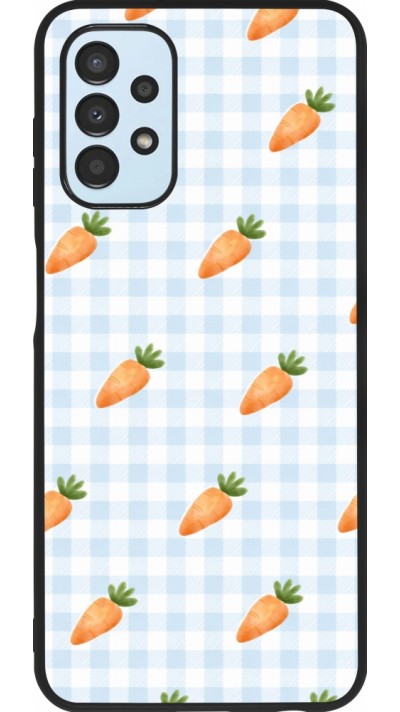 Coque Samsung Galaxy A13 5G - Silicone rigide noir Easter 2026 Pattern carrots