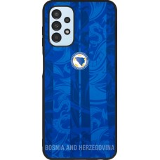 Coque Samsung Galaxy A13 5G - Silicone rigide noir Maillot de football Bosnie-Herzégovine 2026 personnalisable