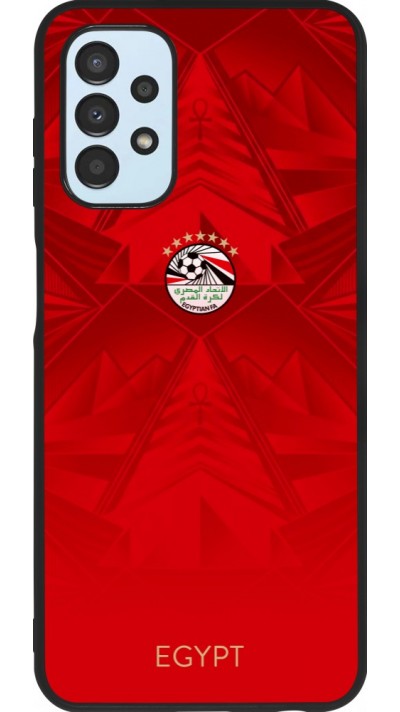 Coque Samsung Galaxy A13 5G - Silicone rigide noir Maillot de football E?gypte 2026 personnalisable