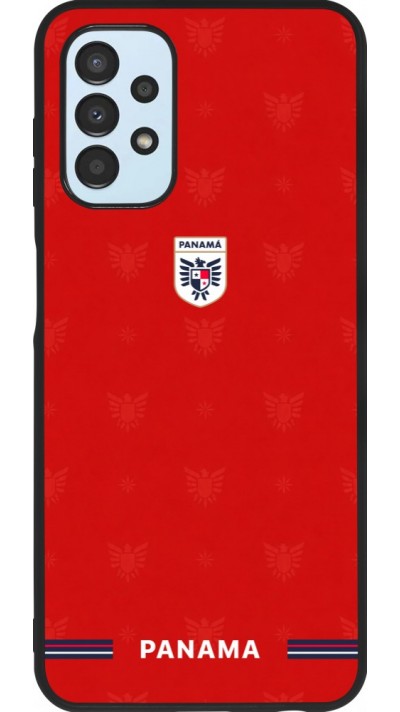 Coque Samsung Galaxy A13 5G - Silicone rigide noir Maillot de football Panama 2026 personnalisable