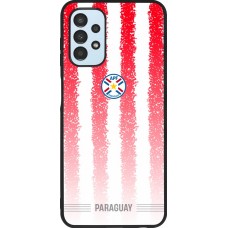 Coque Samsung Galaxy A13 5G - Silicone rigide noir Maillot de football Paraguay 2026 personnalisable