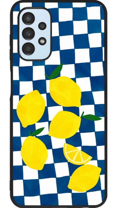 Coque Samsung Galaxy A13 5G - Silicone rigide noir Illustration lemons 2026
