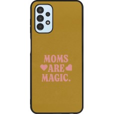 Coque Samsung Galaxy A13 5G - Silicone rigide noir Mom 2026 Are Magic