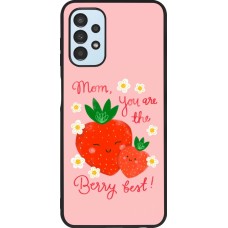 Coque Samsung Galaxy A13 5G - Silicone rigide noir Mom 2026 Berry best
