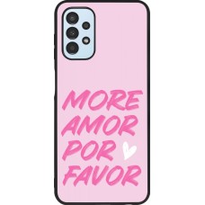 Samsung Galaxy A13 5G Case Hülle - Silikon schwarz More amor porfavor