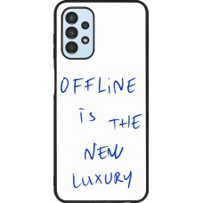 Coque Samsung Galaxy A13 5G - Silicone rigide noir Offline is the new luxury