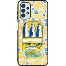 Samsung Galaxy A13 5G Case Hülle - Silikon schwarz Sardines in oil 2026