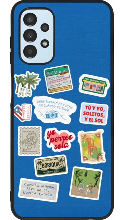 Coque Samsung Galaxy A13 5G - Silicone rigide noir Seals of the Dominican Republic DTMF