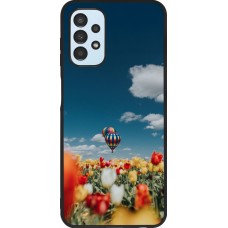 Coque Samsung Galaxy A13 5G - Silicone rigide noir Hot air balloon 2026