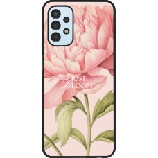 Coque Samsung Galaxy A13 5G - Silicone rigide noir Just Bloom 2026