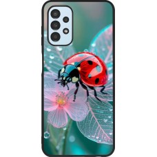 Coque Samsung Galaxy A13 5G - Silicone rigide noir Ladybird in bloom 2026