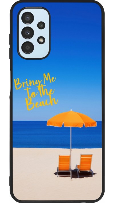 Coque Samsung Galaxy A13 5G - Silicone rigide noir Summer 2025 Bring me to the beach