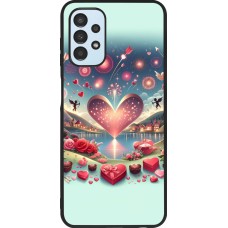 Samsung Galaxy A13 5G Case Hülle - Silikon schwarz Valentin 2025 Schick