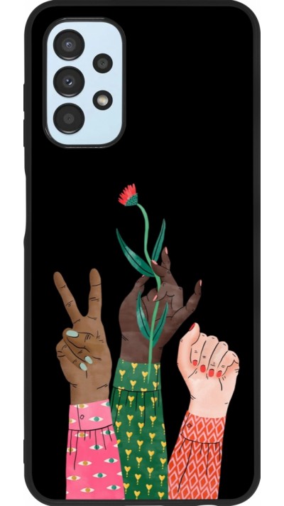 Coque Samsung Galaxy A13 5G - Silicone rigide noir Womens day 2026 2