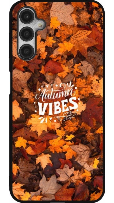 Coque Samsung Galaxy A14 5G - Silicone rigide noir Autumn 25 Autumn vibes