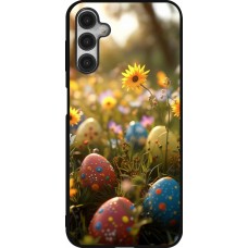 Samsung Galaxy A14 5G Case Hülle - Silikon schwarz Easter 2026 Decorated eggs
