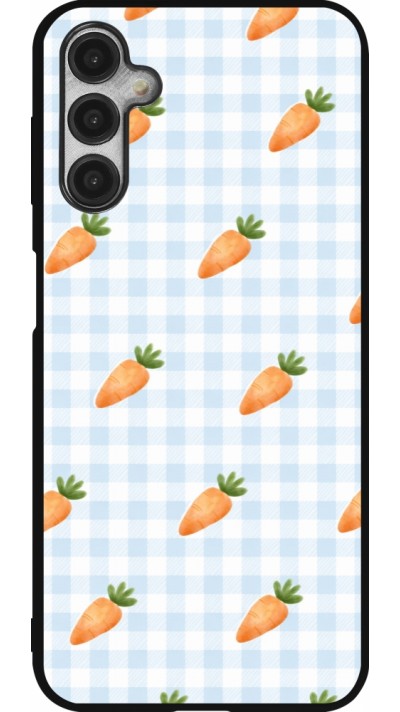 Coque Samsung Galaxy A14 5G - Silicone rigide noir Easter 2026 Pattern carrots