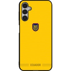Coque Samsung Galaxy A14 5G - Silicone rigide noir Maillot de football Équateur 2026 personnalisable