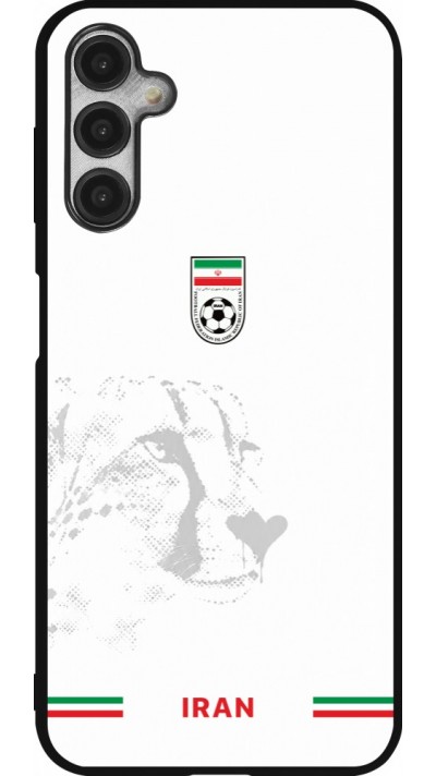 Coque Samsung Galaxy A14 5G - Silicone rigide noir Maillot de football Iran 2026 personnalisable