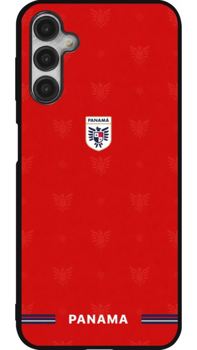 Coque Samsung Galaxy A14 5G - Silicone rigide noir Maillot de football Panama 2026 personnalisable
