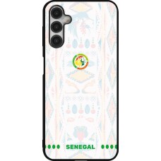 Coque Samsung Galaxy A14 5G - Silicone rigide noir Maillot de football Sénégal 2026 personnalisable