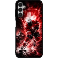 Coque Samsung Galaxy A14 5G - Silicone rigide noir Hockey World Championship Player