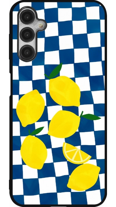 Coque Samsung Galaxy A14 5G - Silicone rigide noir Illustration lemons 2026