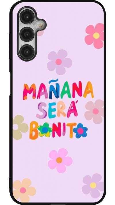 Coque Samsung Galaxy A14 5G - Silicone rigide noir Karol G Manana sera bonito