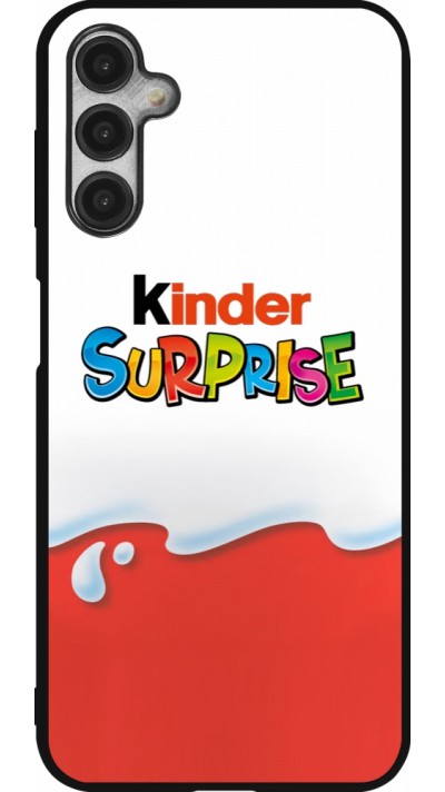 Coque Samsung Galaxy A14 5G - Silicone rigide noir Kinder Surprise Coque Samsung Galaxy A14 5G - Silicone rigide noir Kinder Surprise