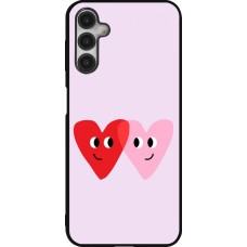 Coque Samsung Galaxy A14 5G - Silicone rigide noir Saint Valentines Day 26 Heart