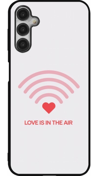 Samsung Galaxy A14 5G Case Hülle - Silikon schwarz Saint Valentines Day 26 Love is in the air