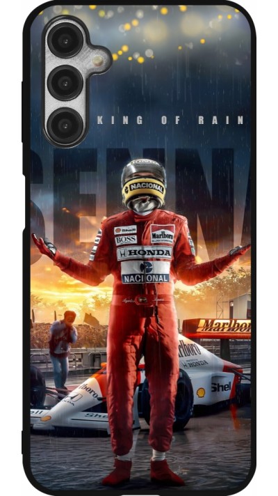 Samsung Galaxy A14 5G Case Hülle - Silikon schwarz Senna The King of Rain