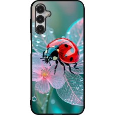 Coque Samsung Galaxy A14 5G - Silicone rigide noir Ladybird in bloom 2026