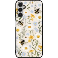 Coque Samsung Galaxy A14 5G - Silicone rigide noir Pattern bees 2026