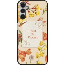 Coque Samsung Galaxy A14 5G - Silicone rigide noir Trust the process 2026