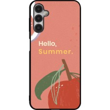 Coque Samsung Galaxy A14 5G - Silicone rigide noir Summer 2025 Hello summer