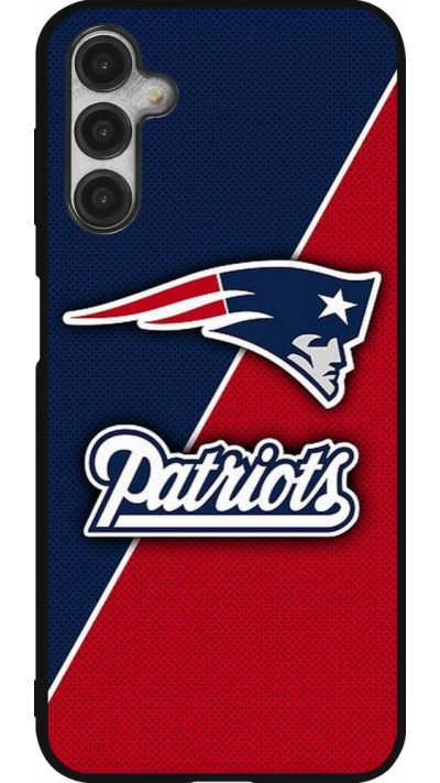 Coque Samsung Galaxy A14 5G - Silicone rigide noir Super Bowl 26 Patriots 1