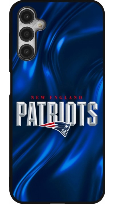 Coque Samsung Galaxy A14 5G - Silicone rigide noir Super Bowl 26 Patriots 2
