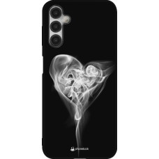 Samsung Galaxy A14 5G Case Hülle - Silikon schwarz Valentine 2022 Black Smoke